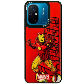 Carcasa Para Xiaomi Redmi 12C Marvel Iron-Man,hi-res