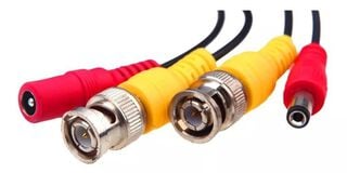 Cable De 15 Mt Para Cámaras Cctv Bnc + Conexión De,hi-res