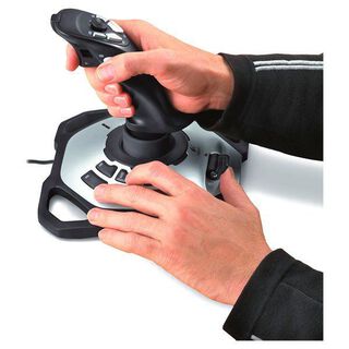 Control joystick Logitech Extreme 3D Pro negro,hi-res