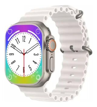 Reloj T900 Ultra Smartwatch Blanco / Recibe Llamadas,hi-res