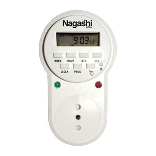 TIMER DIGITAL PROGRAMABLE 230V-50HZ 10A NAGASHI,hi-res