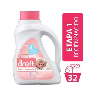 Detergente Concentrado Para Bebes Etapa 1 1.36lts Dreft,hi-res