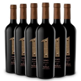 6 Vinos Uno - Antigal Winery - Malbec,hi-res
