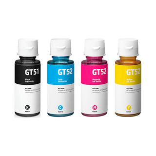 Pack Tintas compatible con GT52 GT51 CMYBK,hi-res
