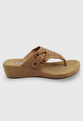 Sandalia Doreli camel Stylo Shoes,hi-res