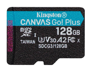 Tarjeta de Memoria Kingston Canvas Go! Plus microSDXC 128GB,hi-res
