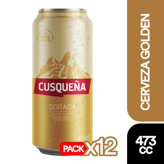 12X Cerveza Cusqueña Lata 4,8° 473Cc,hi-res
