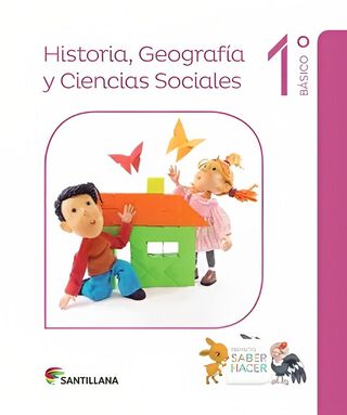 HISTORIA, GEOGRAFIA Y CIENCIAS SOCIALES 1 SABER HACER. Editorial: Santillana,hi-res