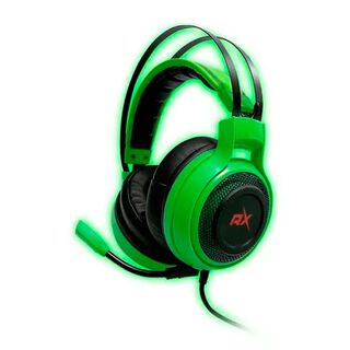 Audífono Micrófono Gamer Pro Verde Reptilex Para PC/Play4,hi-res