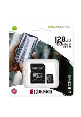 Micro SD Kingston Select PLS 100R C10 128GB,hi-res