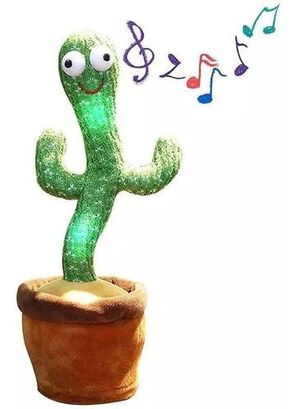 Cactus Bailarín 32 Cms Musical Juguete Interactivo,hi-res