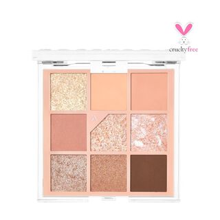 Paleta de maquillaje UNLEASHIA con acabados brillantes, N3. All of Coral Pink - Maquillaje Coreano,hi-res