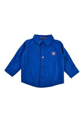 Camisa Manga Larga Bebé Niño Azul marino Pillin,hi-res