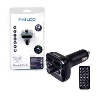 Transmisor FM Philco Con Bluetooth Para Auto,hi-res