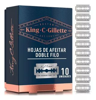 Hojas de Afeitar Gillette King C x10ud,hi-res