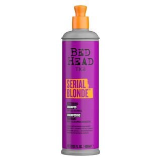 Serial Blonde Shampoo Restaurador Cabello Rubio Dañado 400 ml,hi-res