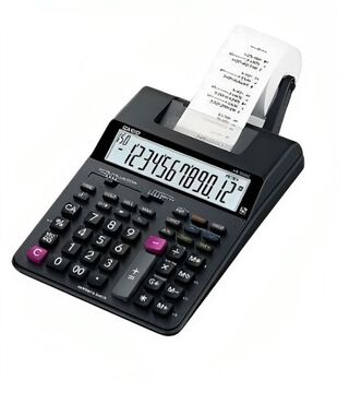 "Calculadora imprime 2 colores 12 digitos ",hi-res
