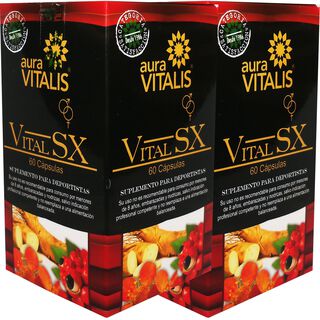 2 X AURA VITALIS VITALSEX 60 CAPS,hi-res