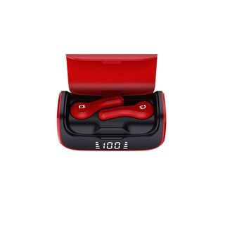 Ear Pods TWS Bluetooth 5.0 Rojo,hi-res