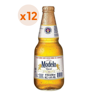 12X Cerveza Modelo Especial Botellín 4,5° 355Cc,hi-res