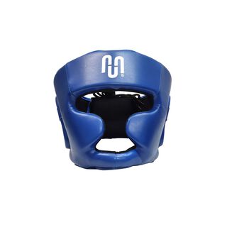 Cabezal De Boxeo Con Pomulo Muuk Azul Talla S/M,hi-res