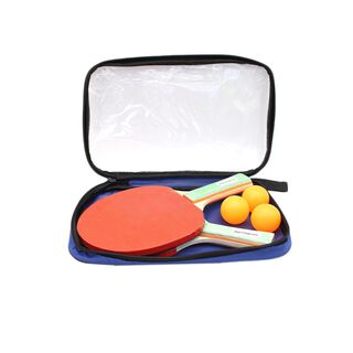 Set de Paletas de Ping Pong Con 3 Pelotas Y Bolso ,hi-res