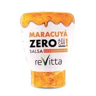 Salsa Zero Maracuyá Revitta 330 grs.,hi-res