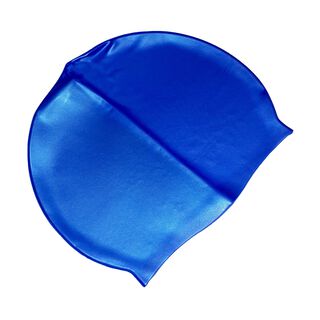 Gorra de Natación Silicona Azul,hi-res