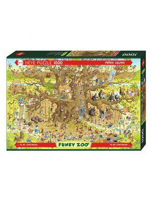 Puzzle de 1000 piezas Monkey Habitat.,hi-res