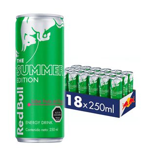 Red Bull Bebida Energética Pack 18 Latas Fruta Del Dragón 250Ml,hi-res