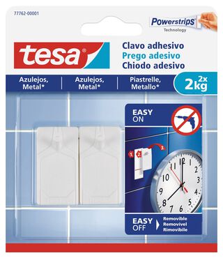 Clavo Adhesivo Removible Tesa Superficie Lisa 2kg,hi-res