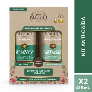 Pack Tío Nacho Herbolaria Shampoo + Acondicionador 415 ML,hi-res