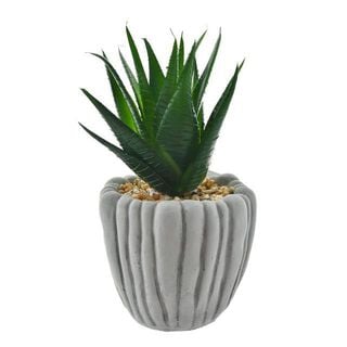 Planta Decorativa Artificial Aloe Piedra,hi-res