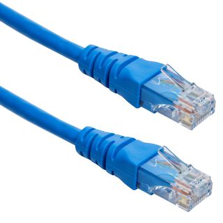 Cable De Red UTP Patchcord Cat6 30Cm Azul,hi-res