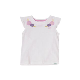 Polera Baby Girl Blossom UV-Stop T-Shirt Blanco Lippi V20,hi-res
