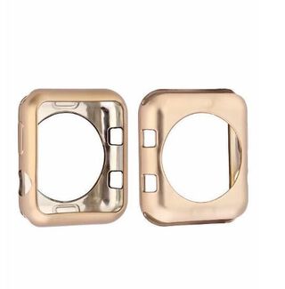 Protector Silicona Para Applewatch Gold 42mm ,hi-res