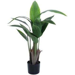 Planta Decorativa Artificial Heliconia Emerald 90 Cms.,hi-res