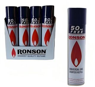 Gas Butano para Recargar encendedores  RONSON  X12 U,hi-res