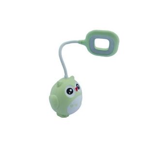 Lampara De 12 LEDS USB Recargable Portalápices Con Diseño De Búho Verde,hi-res