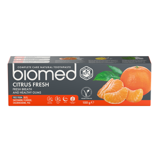 pasta dental natural BIOMED Citrus Fresh 100g, para toda la familia,hi-res