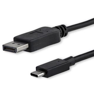 Adaptador de Cable de video 1,8 m DisplayPort USB Tipo C,hi-res