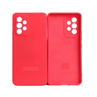 Carcasa Silicón Para Samsung Galaxy A53- rojo,hi-res