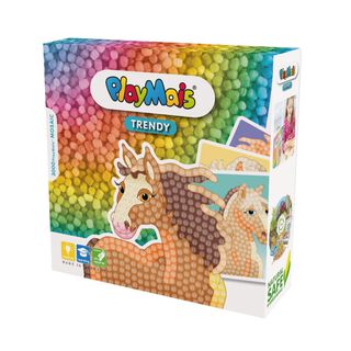 Juguete ecológico PlayMais Trendy Mosaic Horse,hi-res
