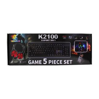 Kit Gamer Teclado 5 en 1 K2100,hi-res
