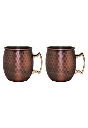 Set 2 Copper Mug Wayu 600ml - Wayu,hi-res