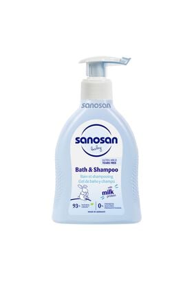 Gel de Baño y Shampoo para Bebé ( 2 en 1), Sanosan - 200 ml,hi-res