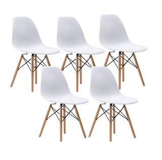 Pack 5 sillas Eames Blancas,hi-res