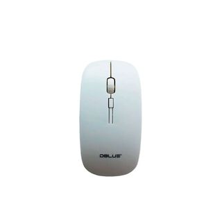 Mouse Óptico Inalámbrico Diseño Plano Color Blanco - PuntoStore,hi-res