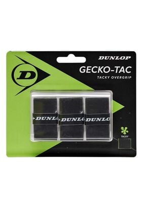 Overgrip Tenis Gecko Tac Dunlop Premium Agarre Negro X3,hi-res