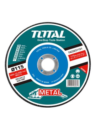 Disco De Desbaste Para Metal 115mm Total Tac2231151,hi-res